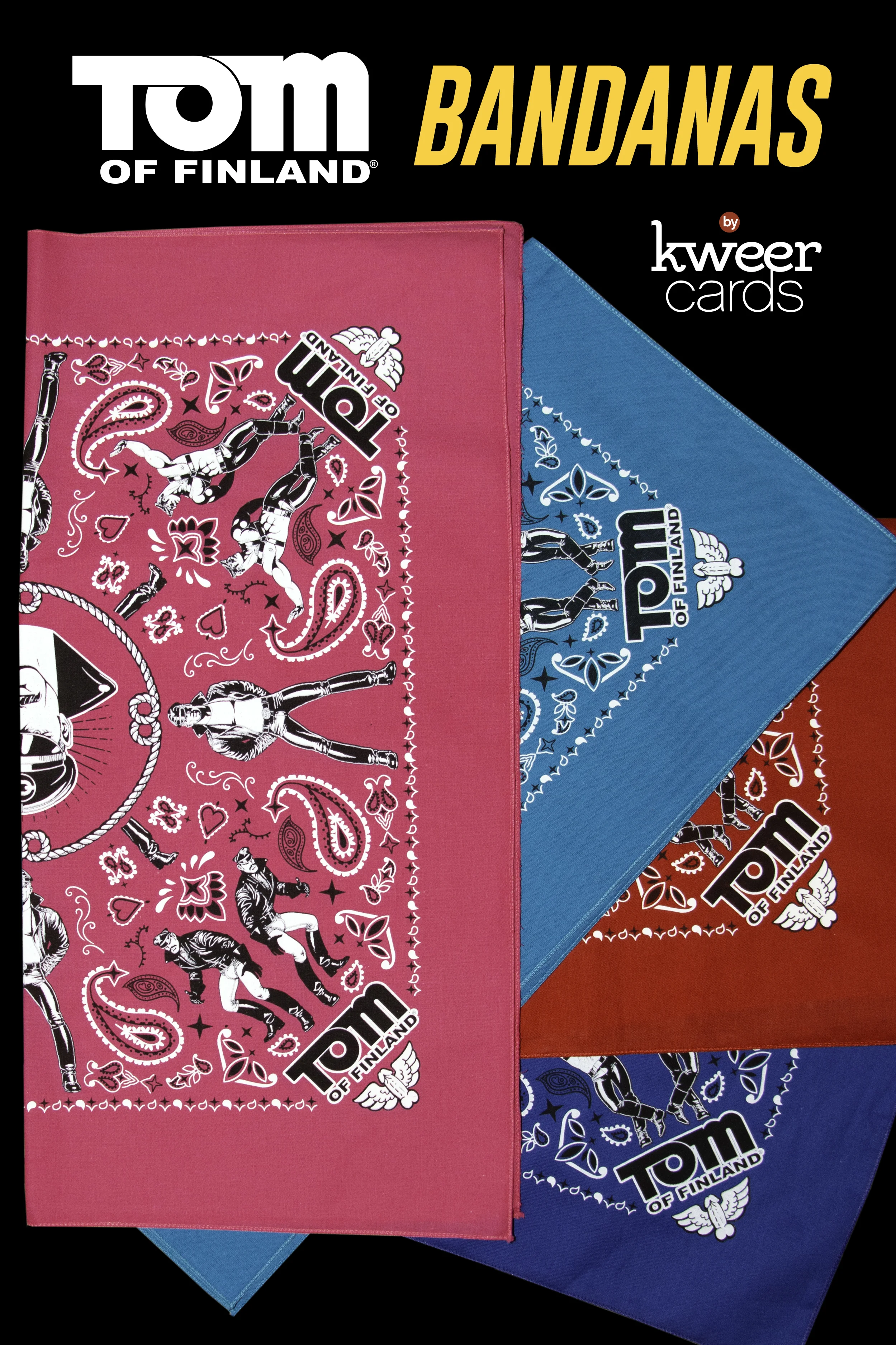 Tom of Finland Leather Pride Postcard Print — Gay Greeting Cards